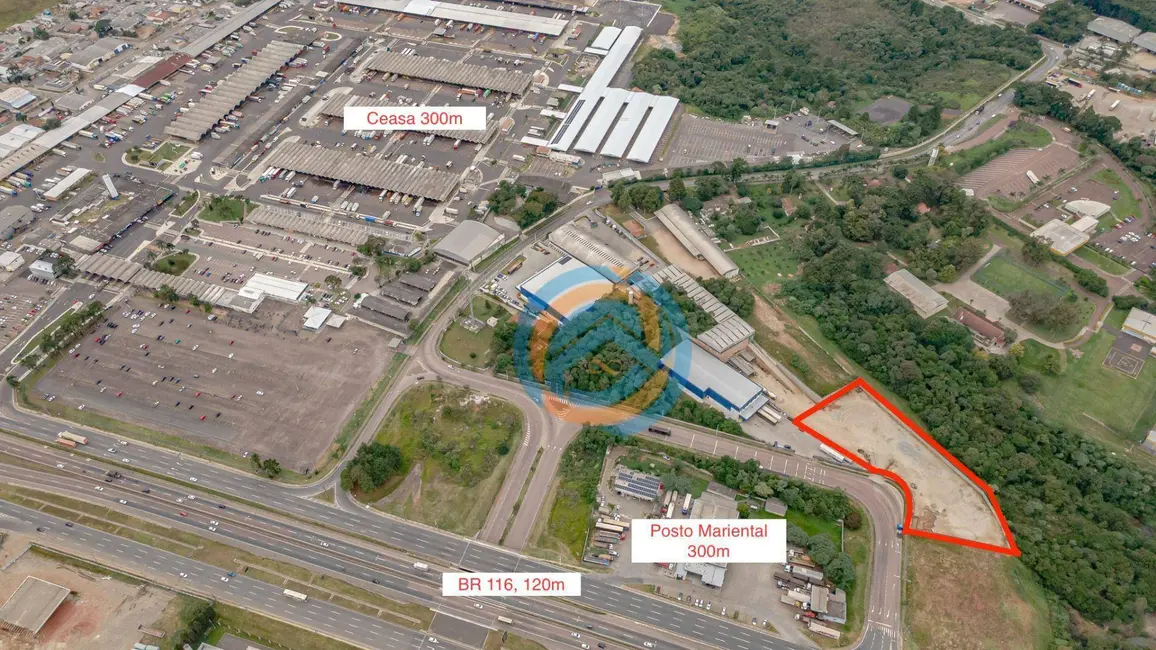 Terreno / Lote para alugar, 7500m2 em Capão Raso, Curitiba - PR - imagem 2 Foto 2 de Terreno / Lote para alugar, 7500m2 em Capão Raso, Curitiba - PR