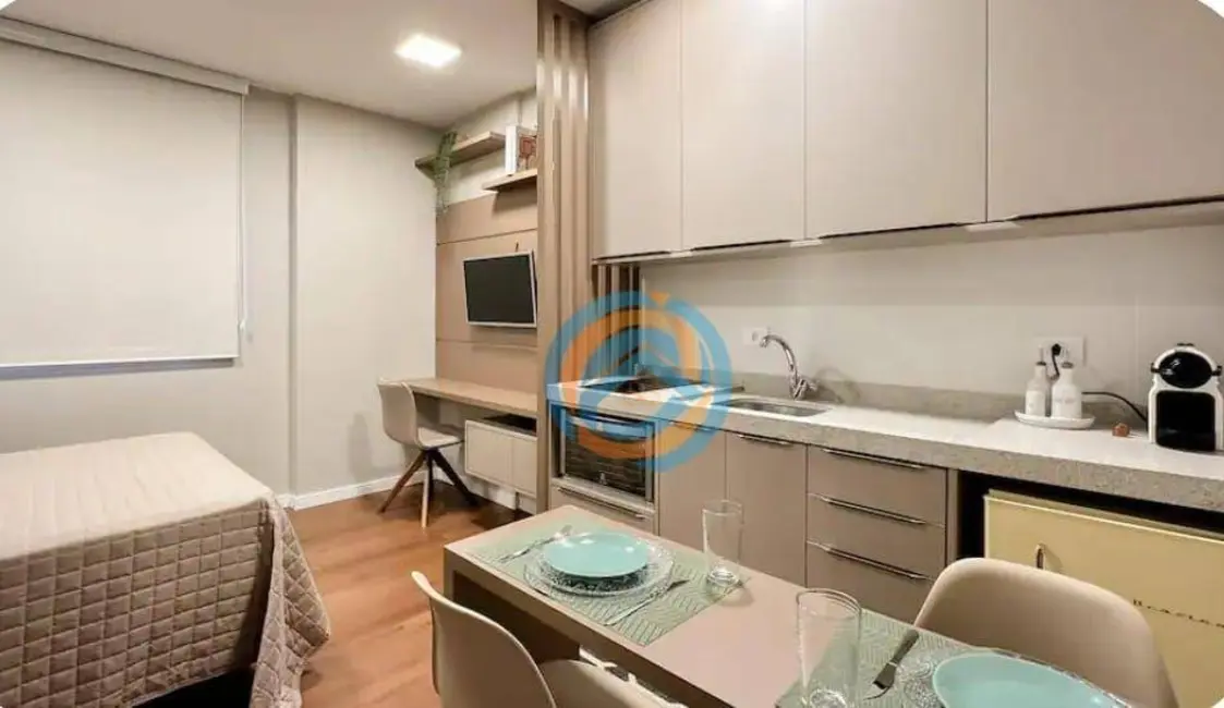 Foto 7 de Apartamento com 1 quarto à venda, 31m2 em Centro, Curitiba - PR