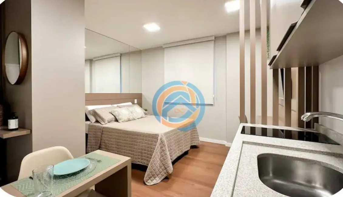Foto 2 de Apartamento com 1 quarto à venda, 31m2 em Centro, Curitiba - PR