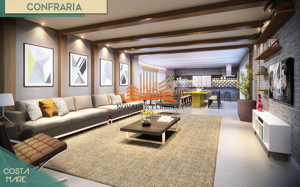 Foto 1 de Apartamento com 3 quartos à venda, 80m2 em Praia da Costa, Vila Velha - ES