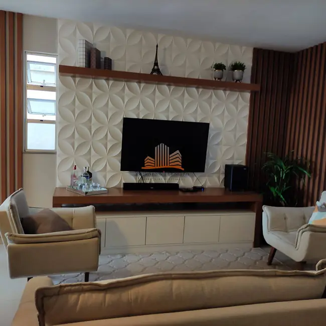 Foto 4 de Apartamento com 3 quartos à venda, 110m2 em Praia do Morro, Guarapari - ES