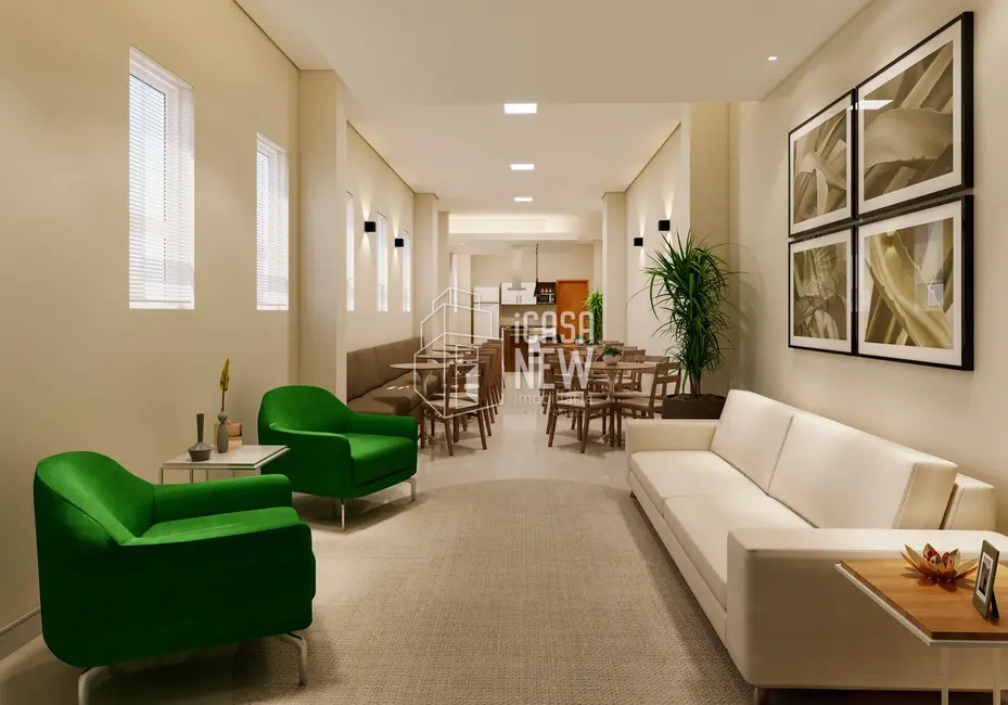 Foto 9 de Apartamento com 2 quartos à venda, 46m2 em Cidade Industrial, Curitiba - PR