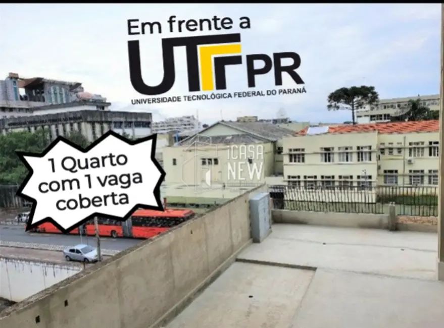 Apartamento com 1 quarto à venda, 35m2 em Centro, Curitiba - PR - imagem 2 Foto 2 de Apartamento com 1 quarto à venda, 35m2 em Centro, Curitiba - PR