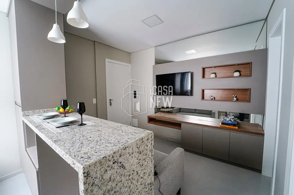 Foto 1 de Apartamento com 1 quarto à venda, 27m2 em Cajuru, Curitiba - PR