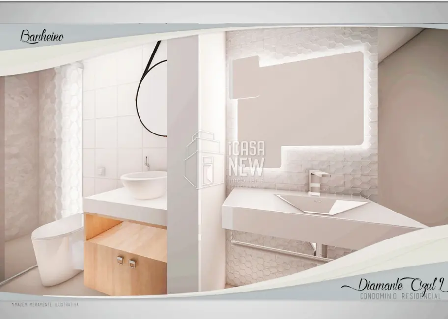 Apartamento com 3 quartos à venda, 75m2 em Centro, Pinhais - PR - imagem 6 Foto 6 de Apartamento com 3 quartos à venda, 75m2 em Centro, Pinhais - PR