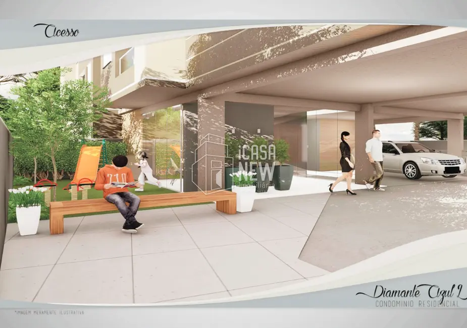 Apartamento com 3 quartos à venda, 75m2 em Centro, Pinhais - PR - imagem 3 Foto 3 de Apartamento com 3 quartos à venda, 75m2 em Centro, Pinhais - PR