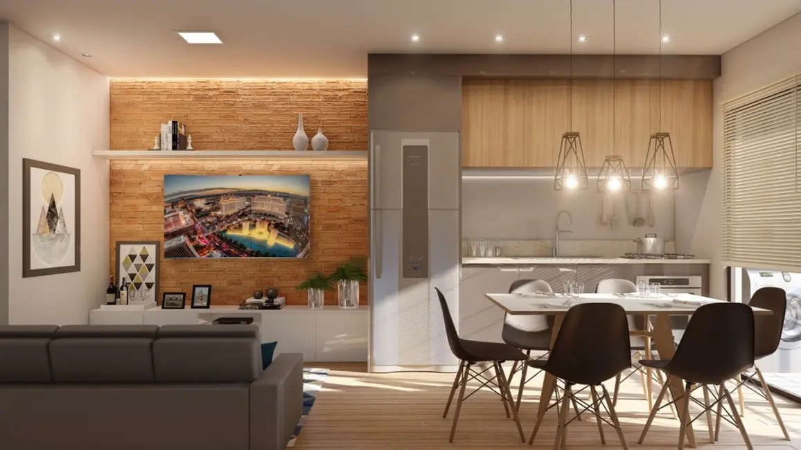 Apartamento com 2 quartos à venda, 50m2 em Mossunguê, Curitiba - PR - imagem 3 Foto 3 de Apartamento com 2 quartos à venda, 50m2 em Mossunguê, Curitiba - PR