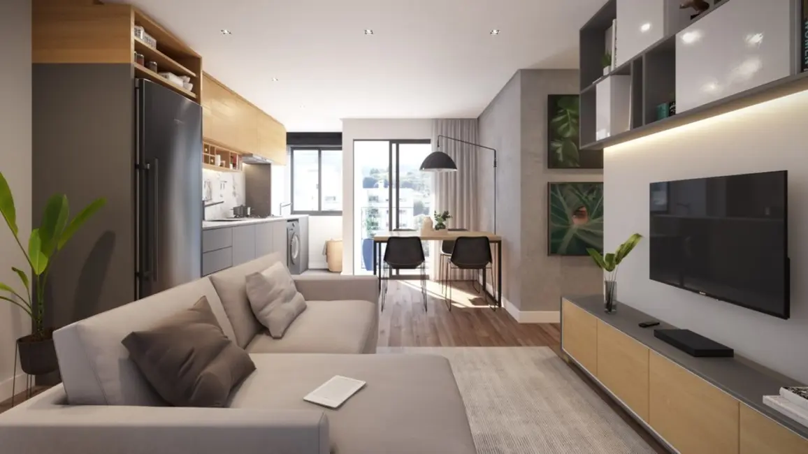 Foto 3 de Apartamento com 3 quartos à venda, 53m2 em Tingui, Curitiba - PR