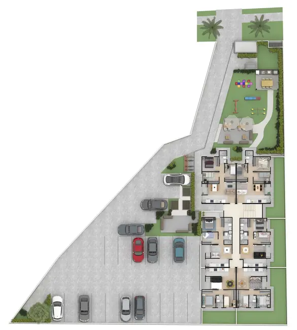 Foto 8 de Apartamento com 3 quartos à venda, 53m2 em Tingui, Curitiba - PR