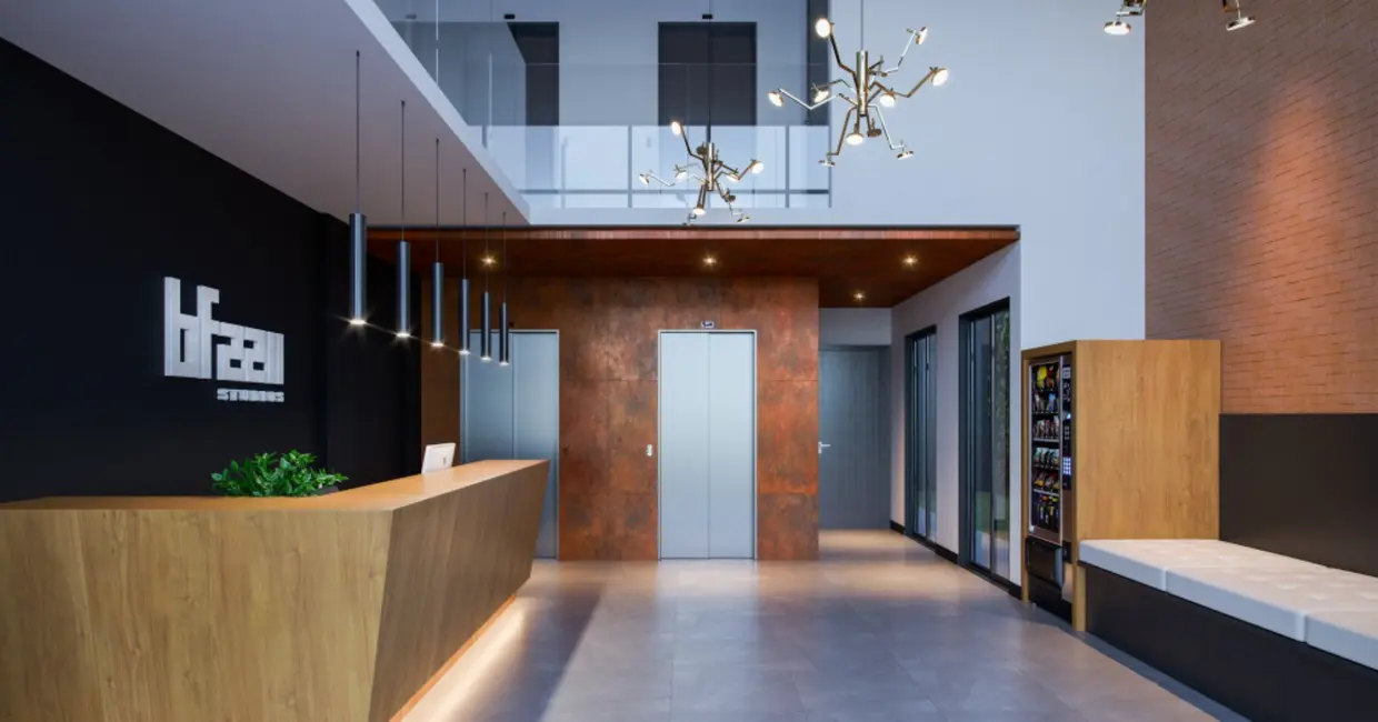 Foto 3 de Loft / Flat com 1 quarto à venda, 30m2 em Centro, Curitiba - PR