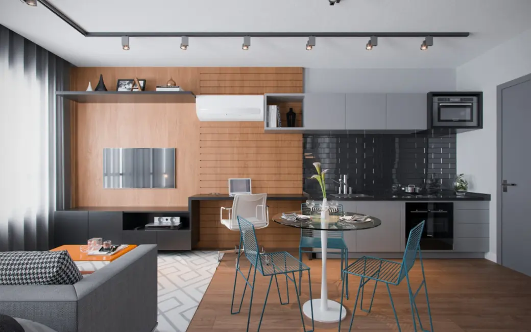 Loft / Flat com 1 quarto à venda, 28m2 em Centro, Curitiba - PR - imagem 5 Foto 5 de Loft / Flat com 1 quarto à venda, 28m2 em Centro, Curitiba - PR