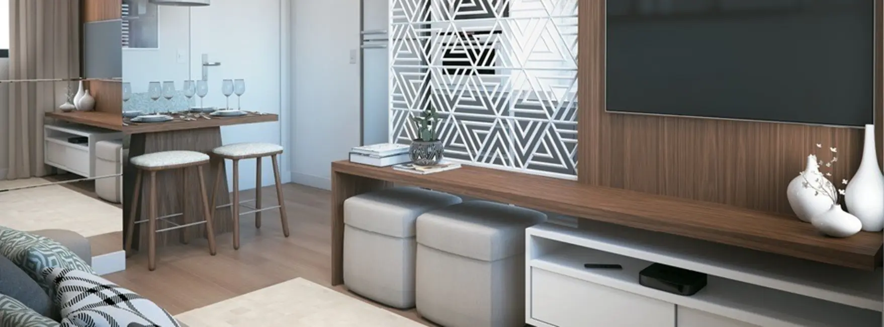 Foto 6 de Loft / Flat com 1 quarto à venda, 30m2 em Centro, Curitiba - PR