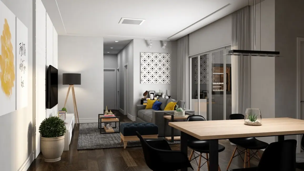 Apartamento com 3 quartos à venda, 105m2 em Curitiba - PR - imagem 3 Foto 3 de Apartamento com 3 quartos à venda, 105m2 em Curitiba - PR