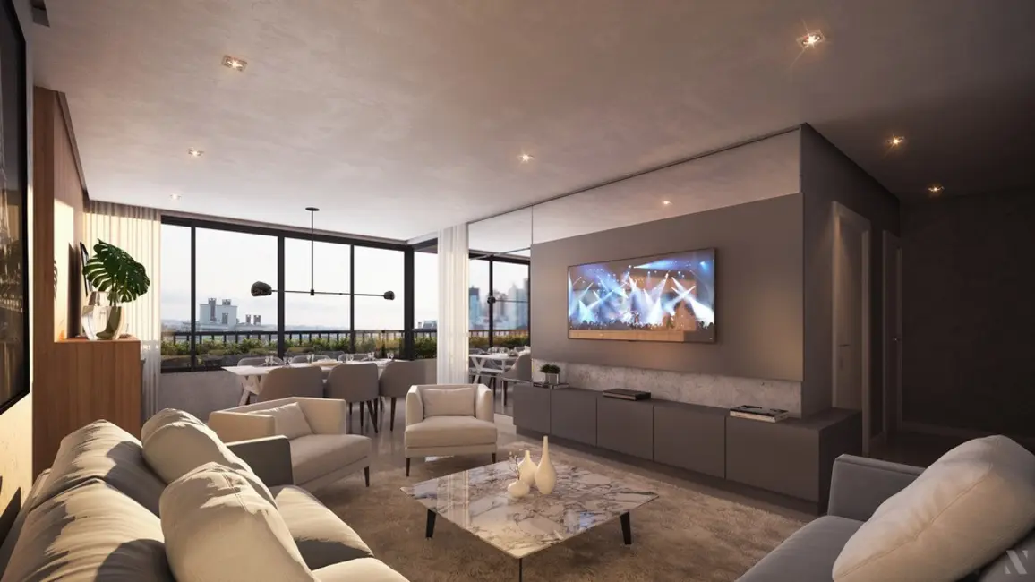 Foto 2 de Apartamento com 3 quartos à venda, 122m2 em Alto da Rua XV, Curitiba - PR