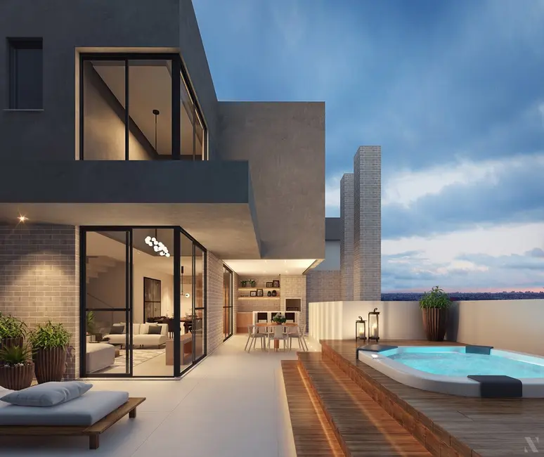 Foto 4 de Apartamento com 3 quartos à venda, 122m2 em Alto da Rua XV, Curitiba - PR