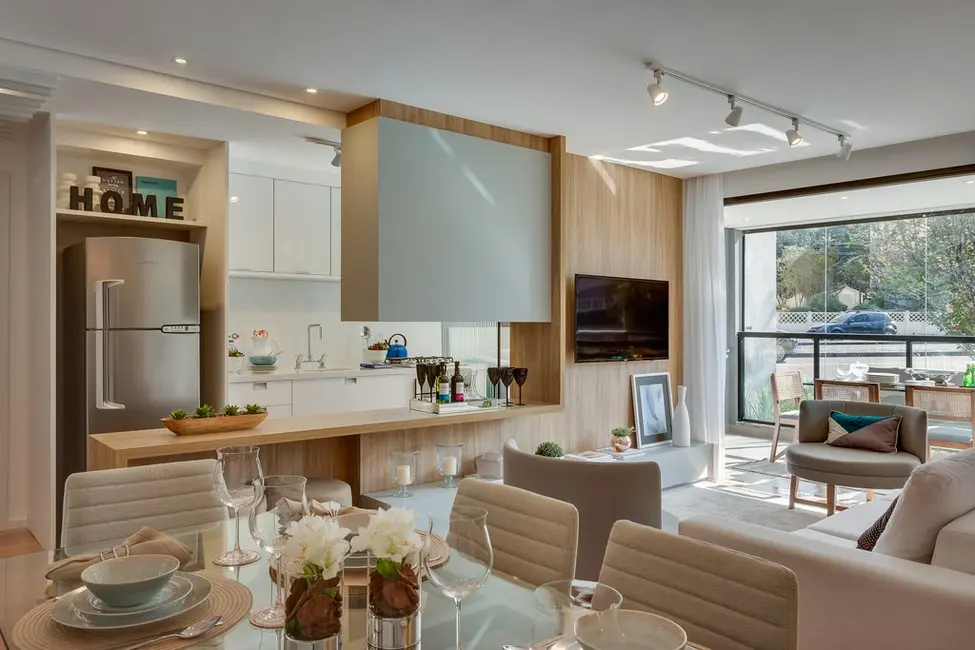 Foto 2 de Apartamento com 3 quartos à venda, 90m2 em Cabral, Curitiba - PR