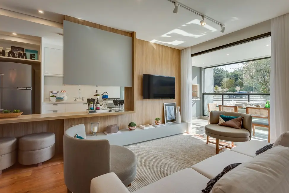 Foto 7 de Apartamento com 3 quartos à venda, 89m2 em Cabral, Curitiba - PR