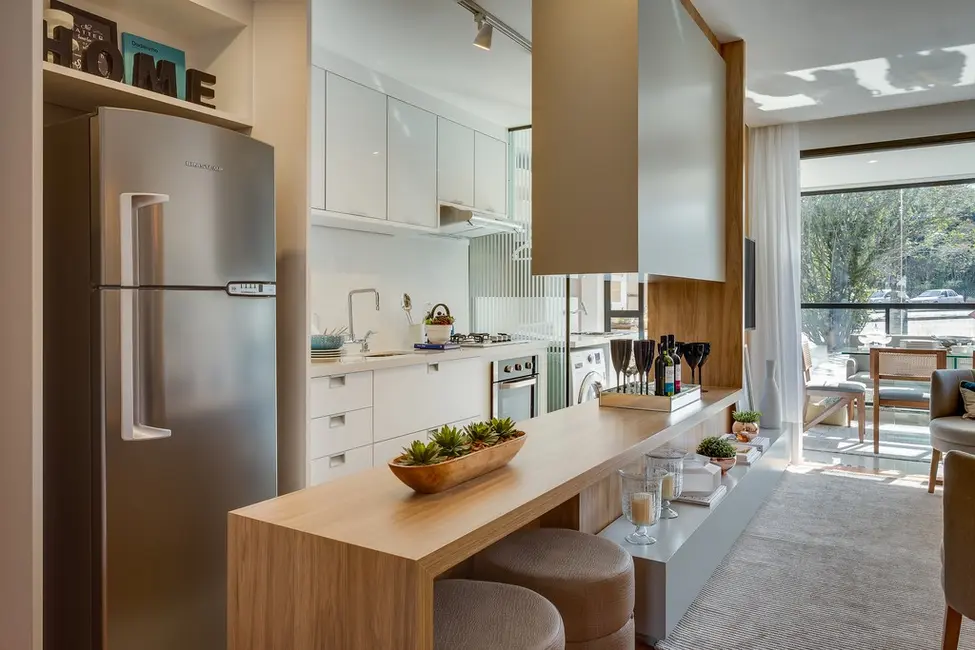 Foto 6 de Apartamento com 3 quartos à venda, 81m2 em Cabral, Curitiba - PR