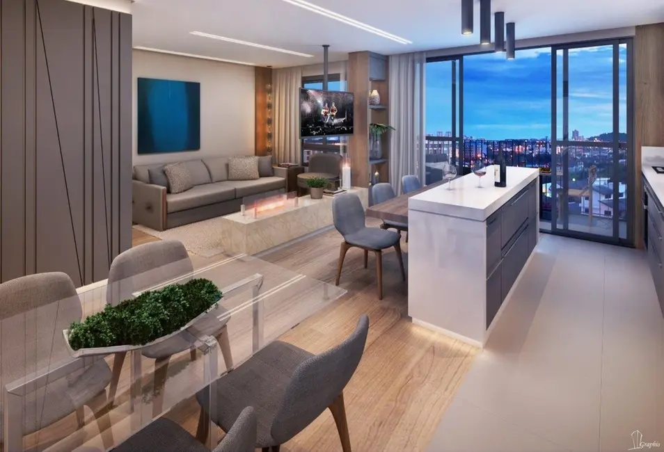 Foto 4 de Apartamento com 2 quartos à venda, 57m2 em Alto da Glória, Curitiba - PR