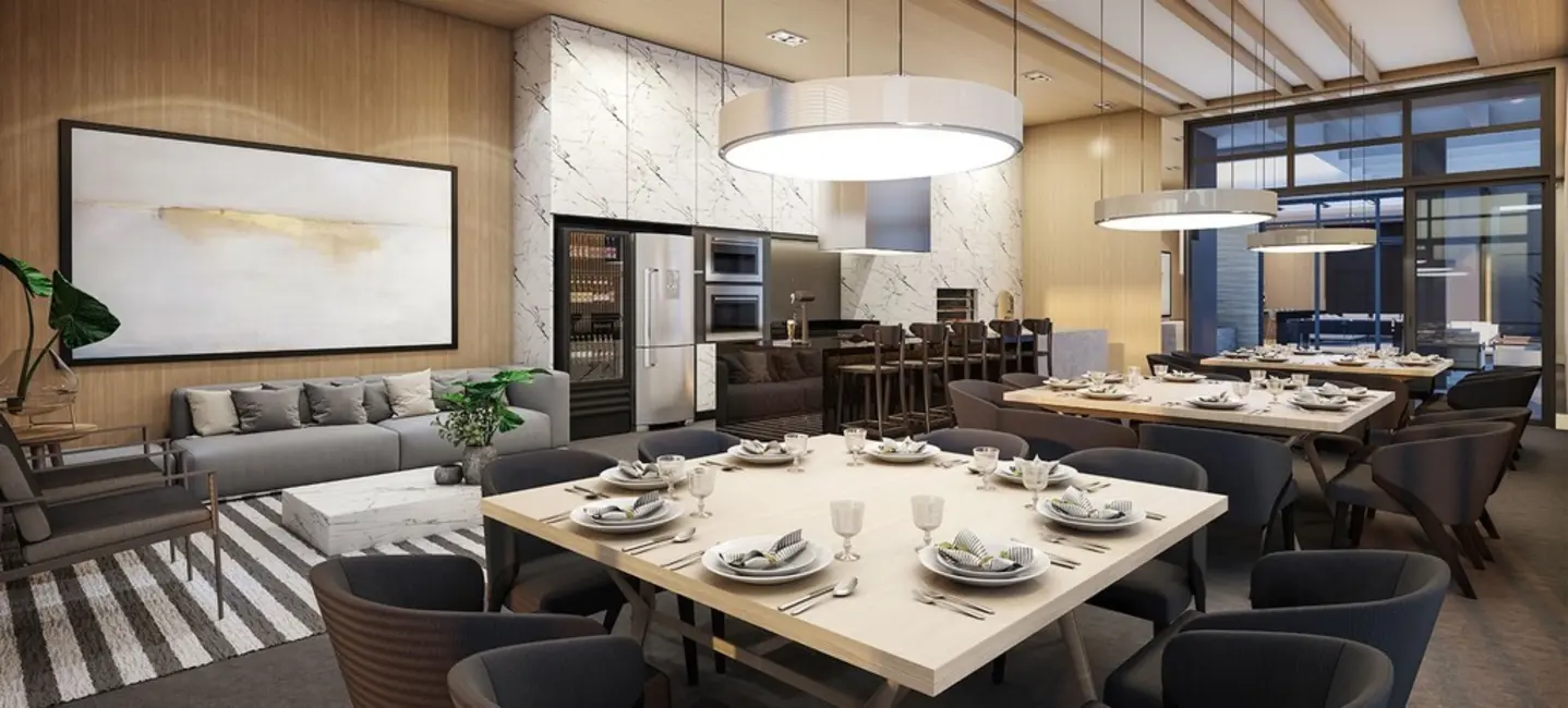 Apartamento com 3 quartos à venda, 109m2 em Curitiba - PR - imagem 7 Foto 7 de Apartamento com 3 quartos à venda, 109m2 em Curitiba - PR