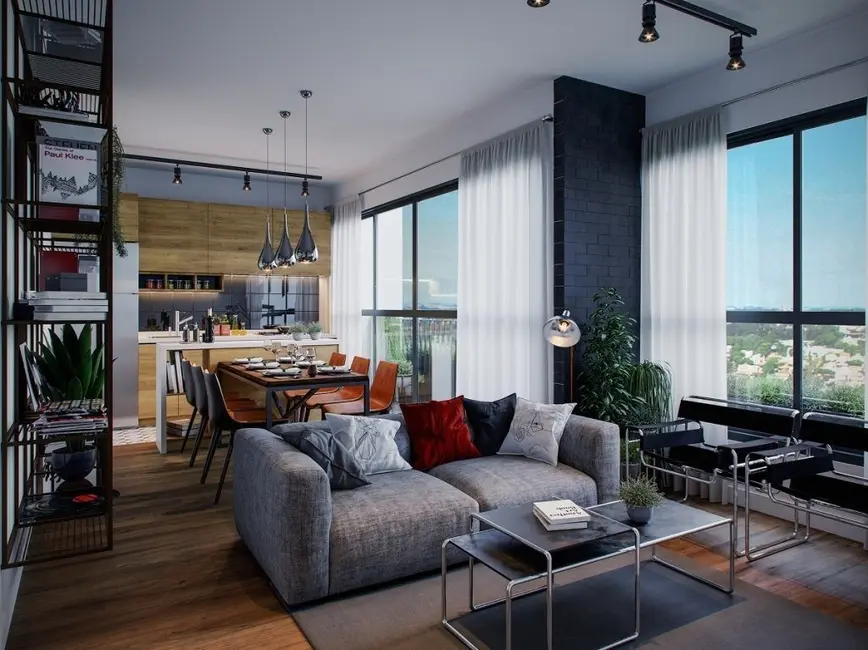 Foto 3 de Apartamento com 2 quartos à venda, 56m2 em Mossunguê, Curitiba - PR