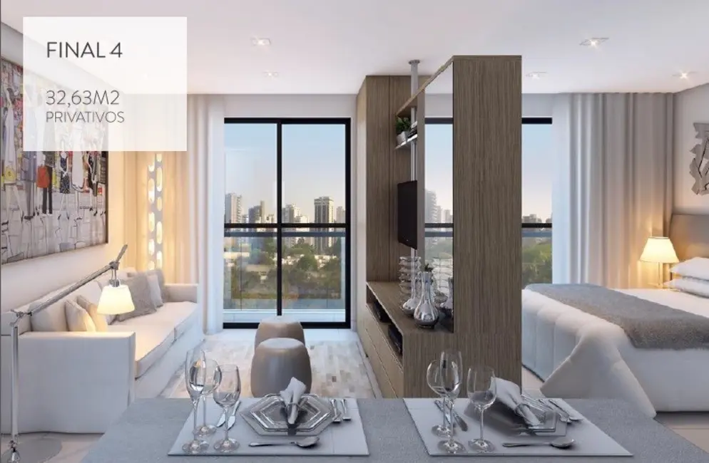 Foto 5 de Apartamento com 1 quarto à venda, 51m2 em Batel, Curitiba - PR