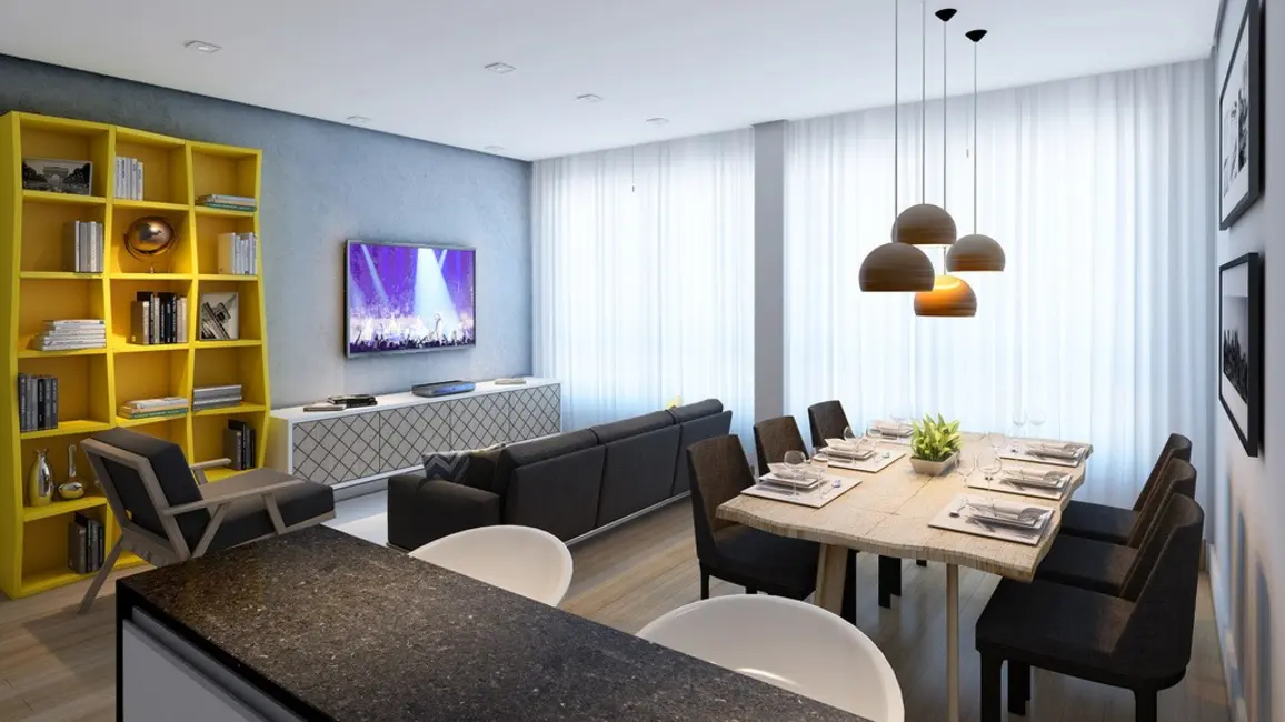 Apartamento com 2 quartos à venda, 84m2 em São Francisco, Curitiba - PR - imagem 9 Foto 9 de Apartamento com 2 quartos à venda, 84m2 em São Francisco, Curitiba - PR