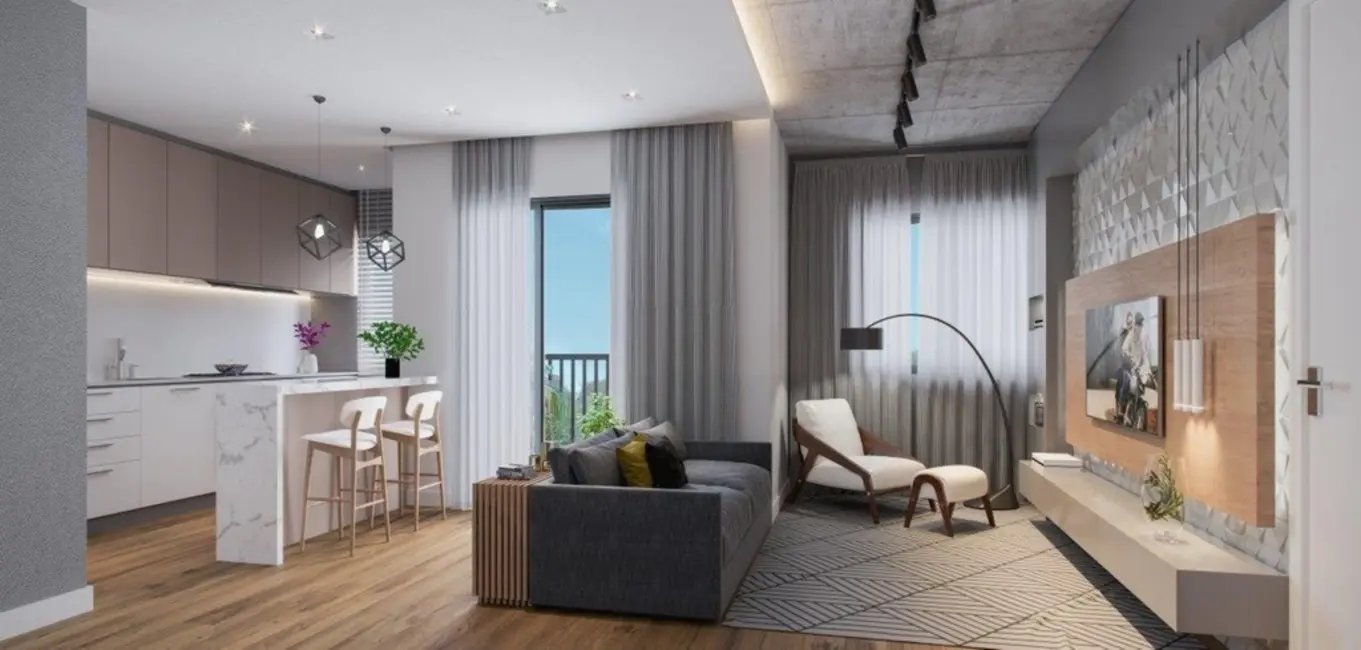 Foto 5 de Apartamento com 2 quartos à venda, 49m2 em Boa Vista, Curitiba - PR