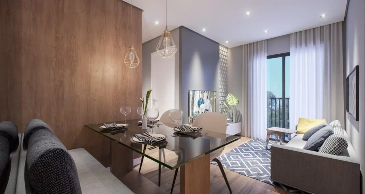 Foto 3 de Apartamento com 2 quartos à venda, 49m2 em Boa Vista, Curitiba - PR