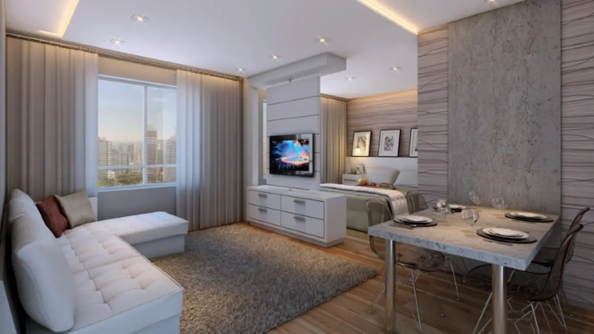 Foto 4 de Apartamento com 2 quartos à venda, 55m2 em Rebouças, Curitiba - PR