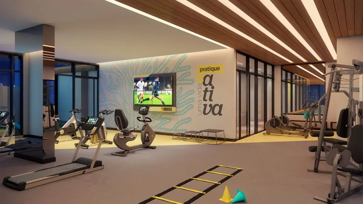 Foto 8 de Apartamento com 1 quarto à venda, 28m2 em Centro, Curitiba - PR