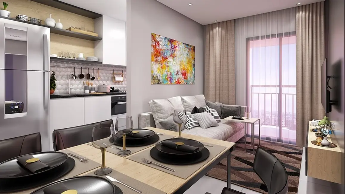 Apartamento com 3 quartos à venda, 57m2 em Centro, Araucaria - PR - imagem 3 Foto 3 de Apartamento com 3 quartos à venda, 57m2 em Centro, Araucaria - PR
