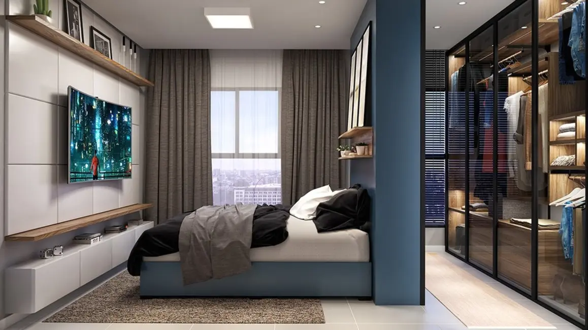 Apartamento com 3 quartos à venda, 57m2 em Centro, Araucaria - PR - imagem 4 Foto 4 de Apartamento com 3 quartos à venda, 57m2 em Centro, Araucaria - PR