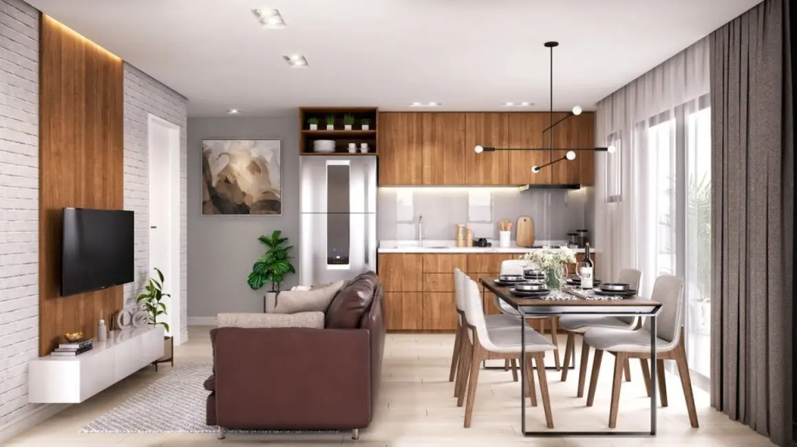 Foto 3 de Apartamento com 2 quartos à venda, 47m2 em Capão da Imbuia, Curitiba - PR