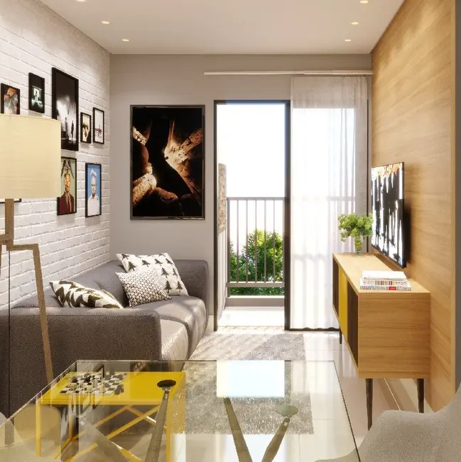 Foto 4 de Apartamento com 2 quartos à venda, 59m2 em Cidade Industrial, Curitiba - PR