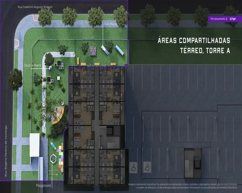 Foto 8 de Apartamento com 2 quartos à venda, 55m2 em Campo Comprido, Curitiba - PR