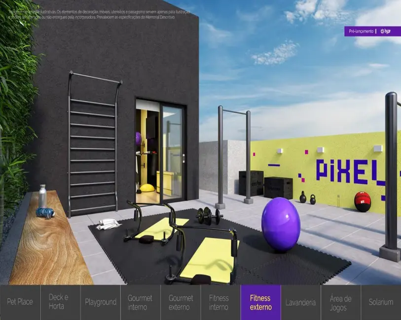 Foto 9 de Apartamento com 2 quartos à venda, 55m2 em Campo Comprido, Curitiba - PR