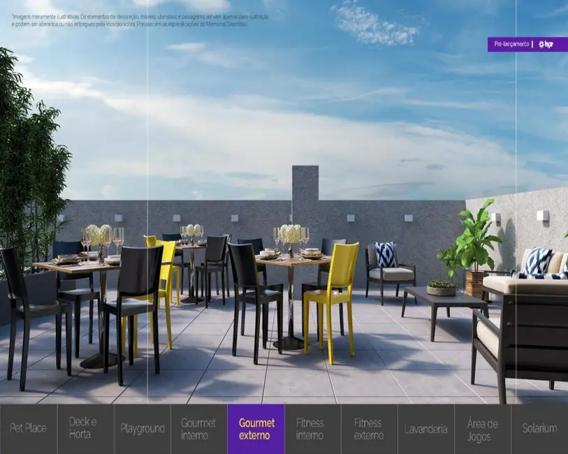 Foto 9 de Apartamento com 1 quarto à venda, 55m2 em Campo Comprido, Curitiba - PR