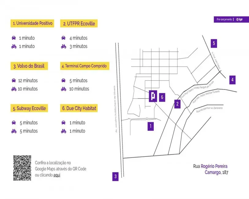 Foto 6 de Apartamento com 1 quarto à venda, 37m2 em Campo Comprido, Curitiba - PR