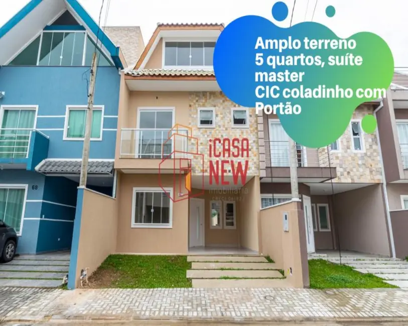 Foto 1 de Casa de Condomínio com 5 quartos à venda, 235m2 em Portão, Curitiba - PR