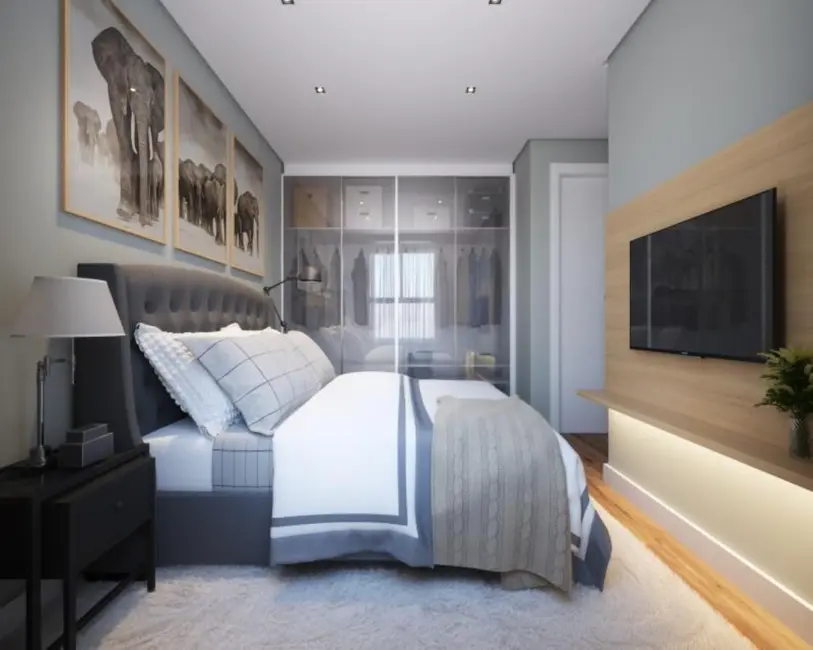 Foto 8 de Apartamento com 3 quartos à venda, 53m2 em Tingui, Curitiba - PR