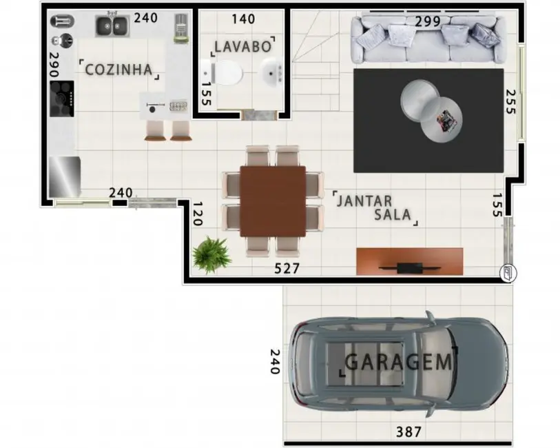 Casa de Condomínio com 3 quartos à venda, 85m2 em Bairro Alto, Curitiba - PR - imagem 5 Foto 5 de Casa de Condomínio com 3 quartos à venda, 85m2 em Bairro Alto, Curitiba - PR