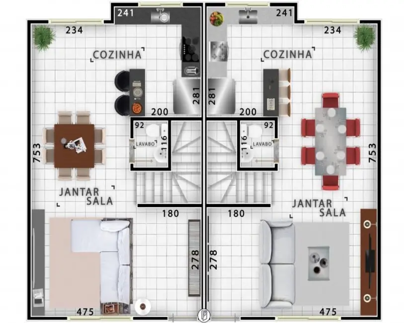 Casa de Condomínio com 3 quartos à venda, 85m2 em Bairro Alto, Curitiba - PR - imagem 7 Foto 7 de Casa de Condomínio com 3 quartos à venda, 85m2 em Bairro Alto, Curitiba - PR