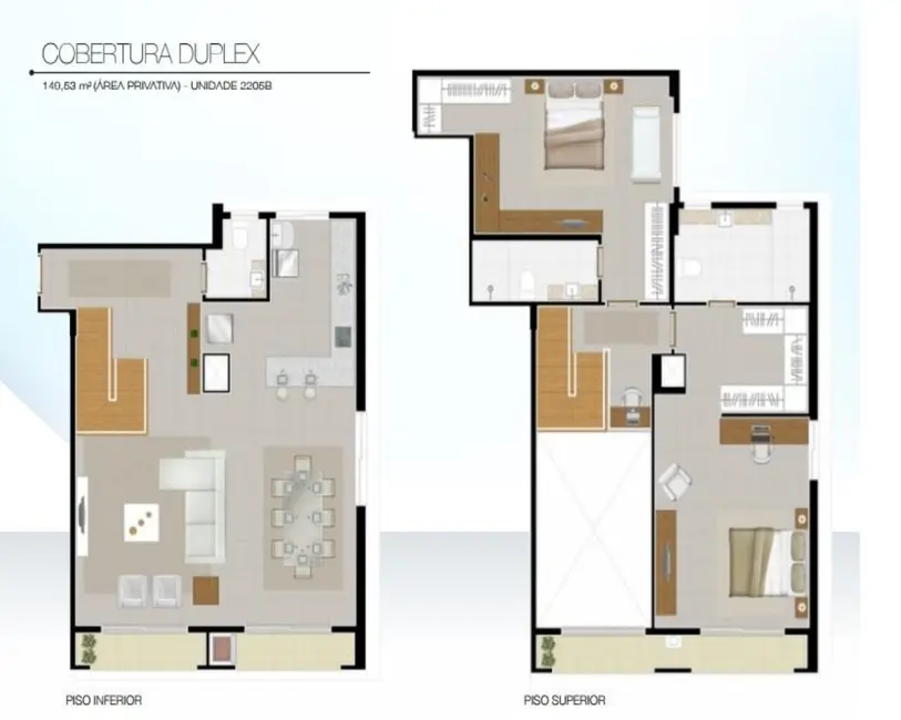 Foto 3 de Apartamento com 2 quartos à venda, 150m2 em Centro, Curitiba - PR