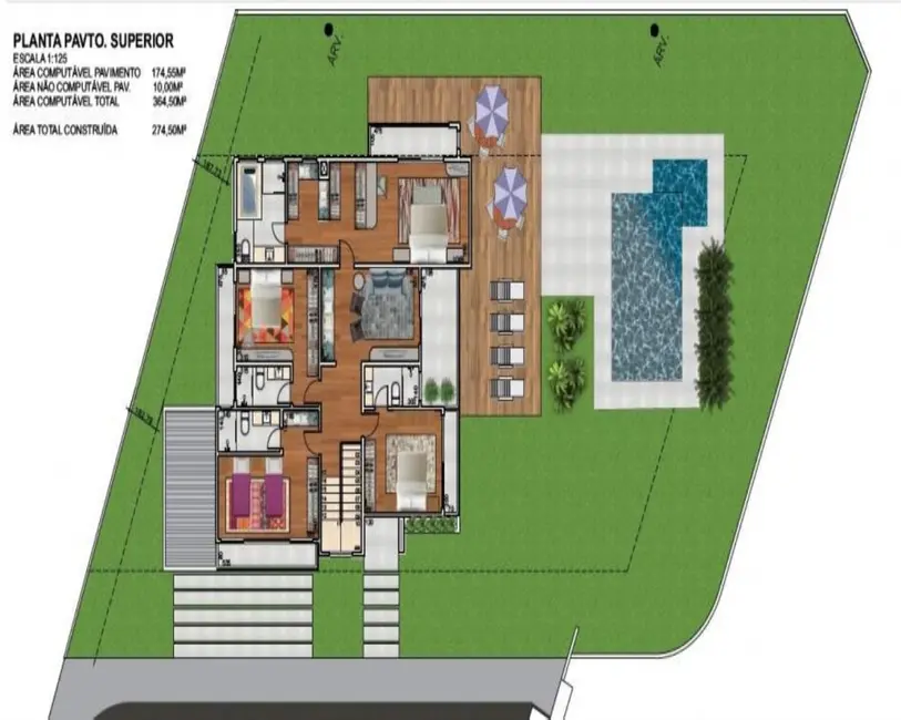 Foto 2 de Terreno / Lote à venda, 785m2 em Santa Felicidade, Curitiba - PR