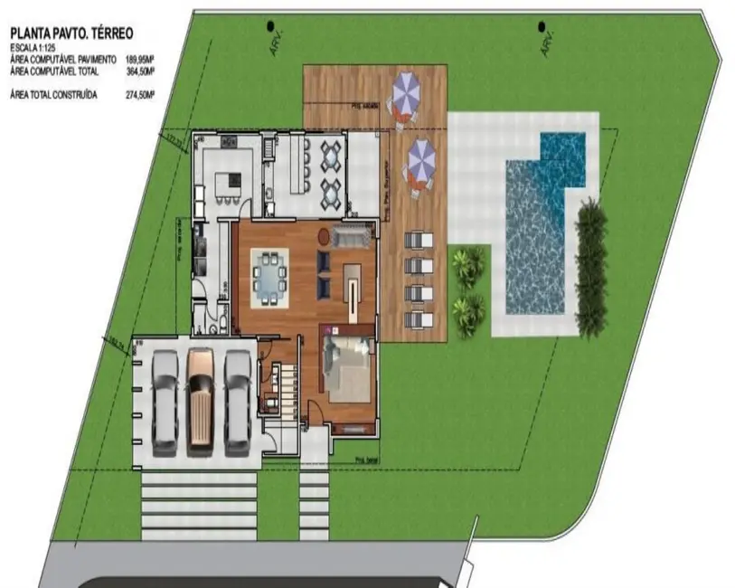 Foto 3 de Terreno / Lote à venda, 785m2 em Santa Felicidade, Curitiba - PR