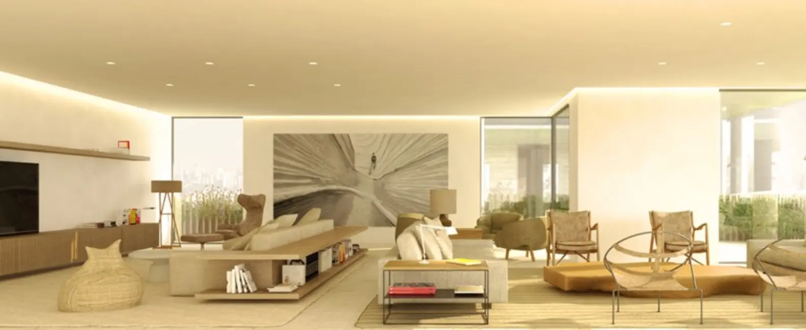 Foto 4 de Apartamento com 4 quartos à venda, 549m2 em Cabral, Curitiba - PR