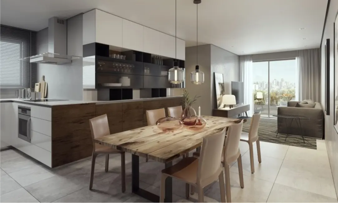 Foto 6 de Apartamento com 3 quartos à venda, 95m2 em Ahú, Curitiba - PR