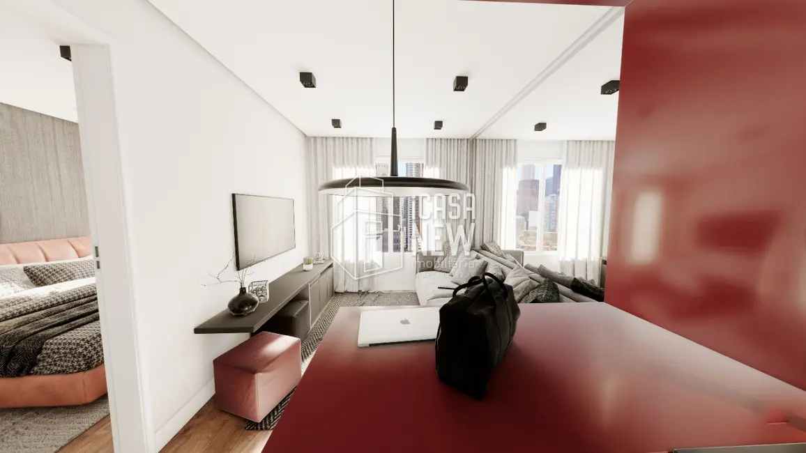 Foto 1 de Apartamento com 1 quarto à venda, 35m2 em Rebouças, Curitiba - PR