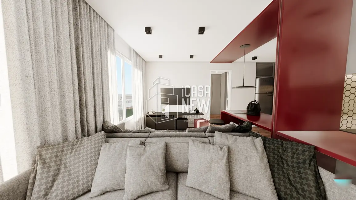 Apartamento com 1 quarto à venda, 35m2 em Rebouças, Curitiba - PR - imagem 7 Foto 7 de Apartamento com 1 quarto à venda, 35m2 em Rebouças, Curitiba - PR